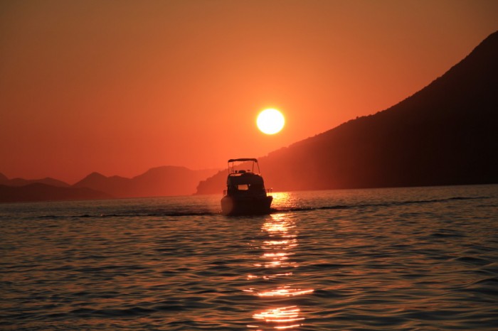 Adrijas jūra pie Dubrovnikas, Horvātija